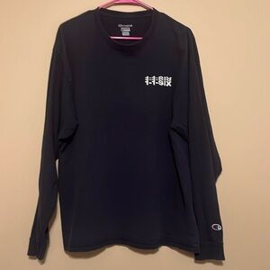 Men’s vintage long sleeve 1-1-6 t-shirt Champion size XL